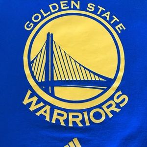 Brand New Adidas Golden State Jersey T-Shirt Large